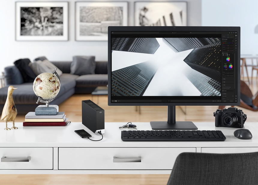 Seagate One Touch 20TB USB 3.2 Type-A Desktop External Drive with Built-In Hub (Black) — Being Shipped