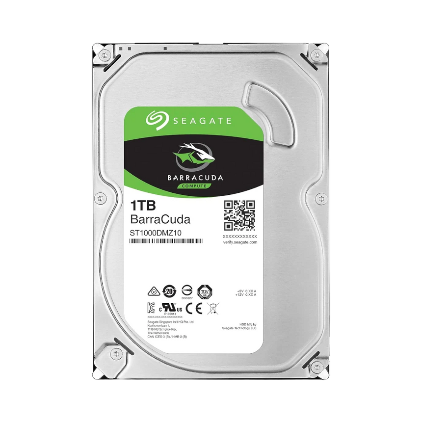 Seagate Barracuda 1TB 3.5" 7200RPM SATA 6Gb/s Internal HDD — Being Shipped
