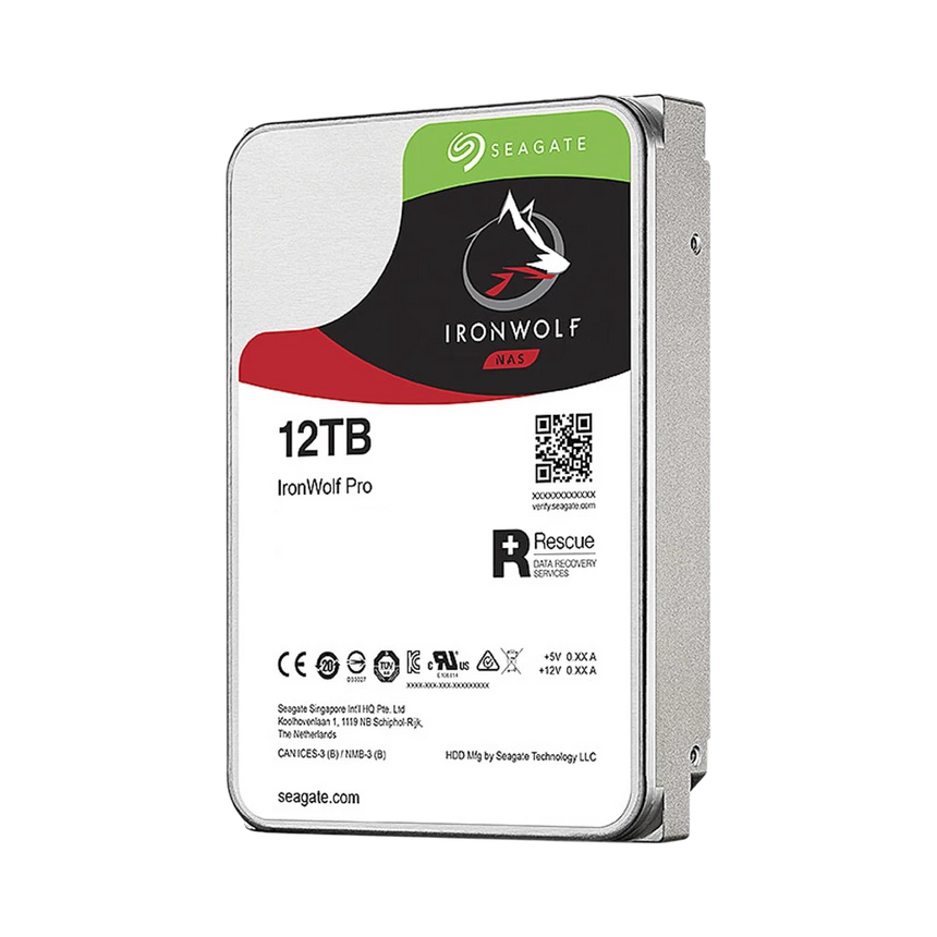 Seagate IronWolf Pro 12TB 3.5" 7200RPM SATA 600 Internal HDD — Being Shipped