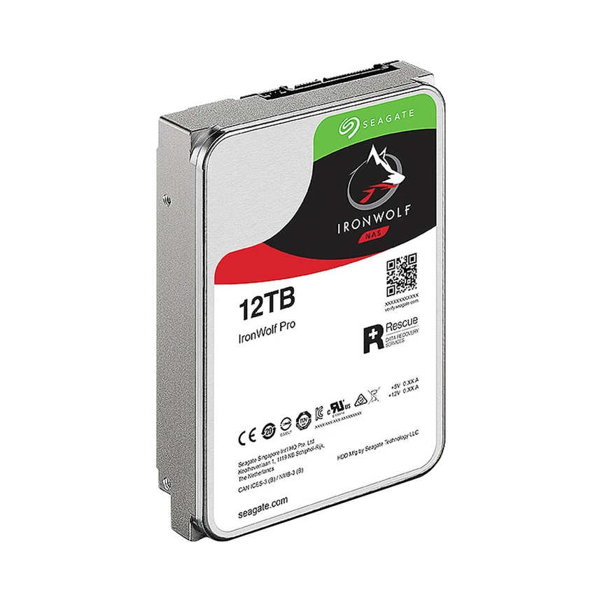 Seagate IronWolf Pro 12TB 3.5" 7200RPM SATA 600 Internal HDD — Being Shipped