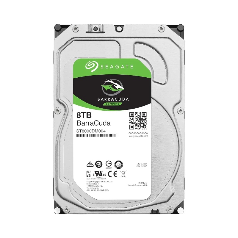 Seagate BarraCuda 8TB 3.5" 7200RPM SATA 6Gb/s Internal HDD — Being Shipped