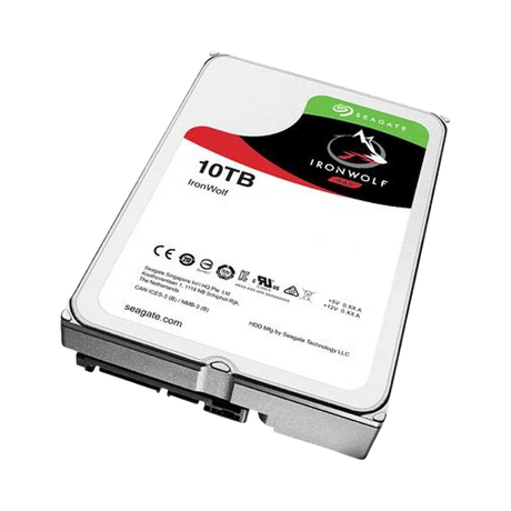 Seagate IronWolf 10TB 3.5" 7200RPM SATA 6GB/S Internal NAS HDD — Being Shipped