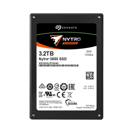 Seagate Nytro 3000 3.2TB 2.5" SAS 12Gb/s Mixed Use SSD — Being Shipped