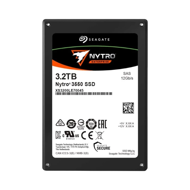 Seagate Nytro 3000 3.2TB 2.5" SAS 12Gb/s Mixed Use SSD — Being Shipped