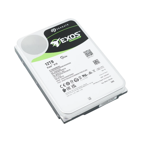 Seagate Exos X16 12TB 3.5" 7200RPM SAS 12Gb/s Enterprise HDD — Being Shipped