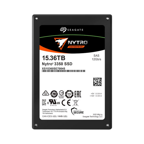 Seagate Nytro 3350 Scaled Endurance 15.36TB 2.5" SAS 12Gb/s SSD — Being Shipped