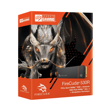 Seagate FireCuda 530R 1TB M.2 2280 NVMe PCIe 4.0 Internal SSD with Heatsink — Being Shipped