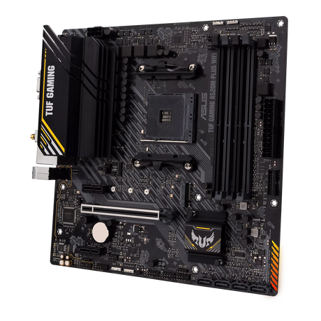 ASUS TUF GAMING A520M-PLUS WIFI AM4 Micro-ATX Motherboard — Being Shipped