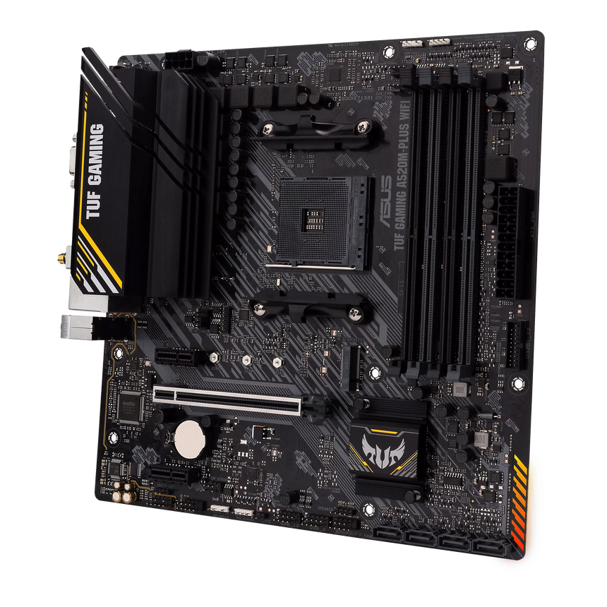 ASUS TUF GAMING A520M-PLUS WIFI AM4 Micro-ATX Motherboard — Being Shipped