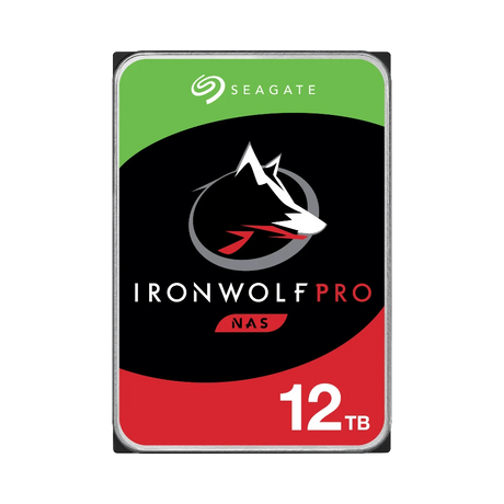 Seagate IronWolf Pro 12TB 3.5" 7200RPM SATA III Internal NAS HDD — Being Shipped