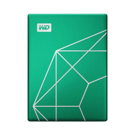 Western Digital My Passport Ultra 20th Anniversary Edition 2TB USB-C 3.2 Gen 1 External Hard Drive (Emerald Green) — Being Shipped