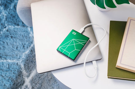 Western Digital My Passport Ultra 20th Anniversary Edition 2TB USB-C 3.2 Gen 1 External Hard Drive (Emerald Green) — Being Shipped