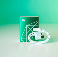 Western Digital My Passport Ultra 20th Anniversary Edition 2TB USB-C 3.2 Gen 1 External Hard Drive (Emerald Green) — Being Shipped