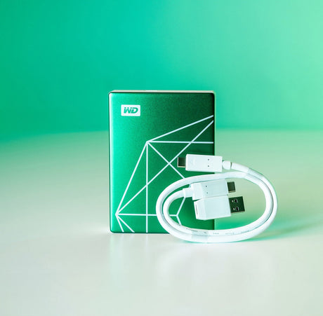 Western Digital My Passport Ultra 20th Anniversary Edition 2TB USB-C 3.2 Gen 1 External Hard Drive (Emerald Green) — Being Shipped