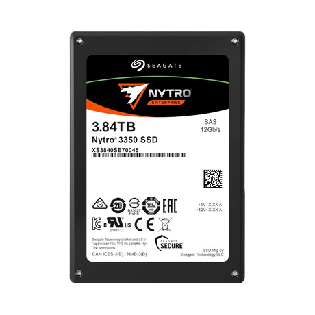 Seagate Nytro 3050 3.84TB 2.5" SAS 12Gb/s Internal SSD — Being Shipped
