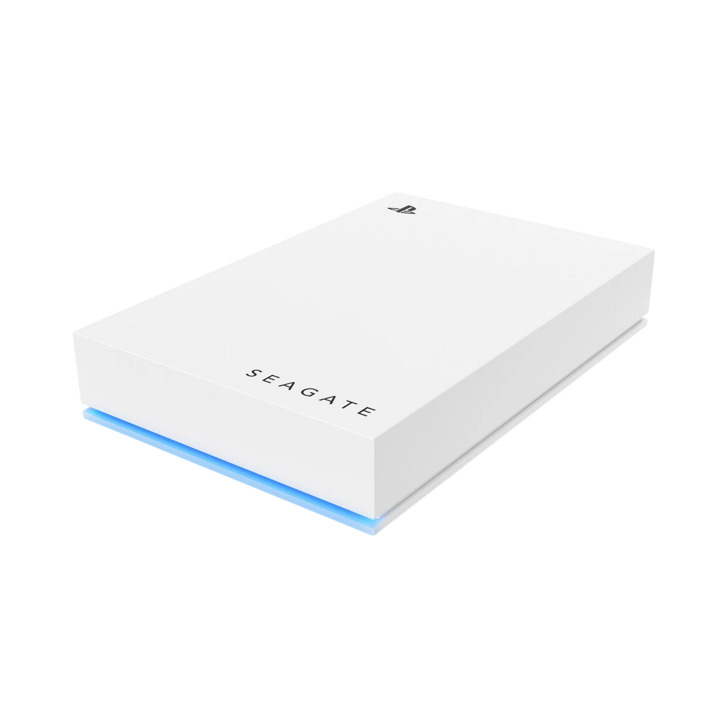 Seagate 5TB External USB 3.2 Gen 1 Portable Game Drive for PlayStation Consoles (Blue LED Lighting, White) — Being Shipped