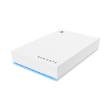 Seagate 5TB External USB 3.2 Gen 1 Portable Game Drive for PlayStation Consoles (Blue LED Lighting, White) — Being Shipped