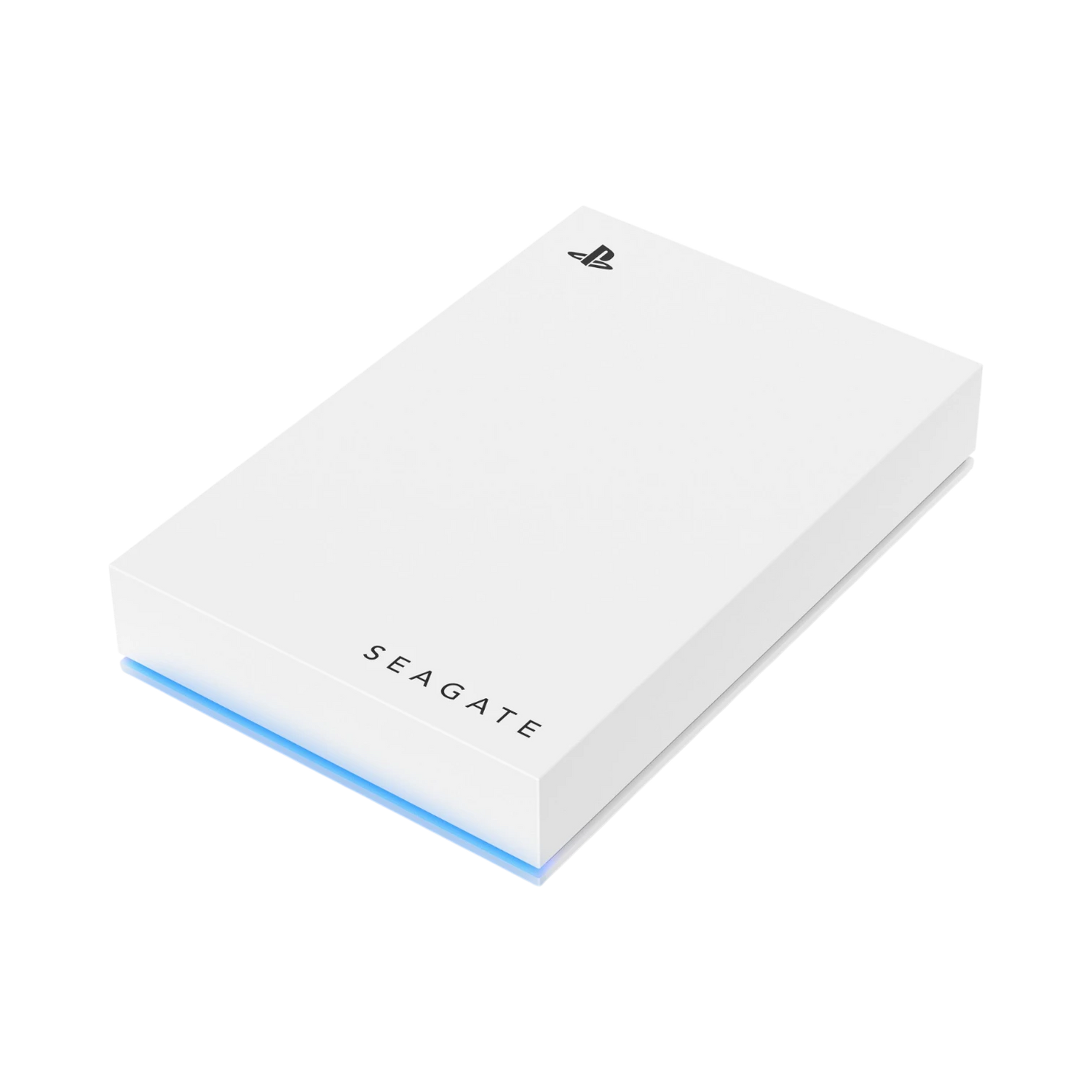 Seagate 5TB External USB 3.2 Gen 1 Portable Game Drive for PlayStation Consoles (Blue LED Lighting, White) — Being Shipped
