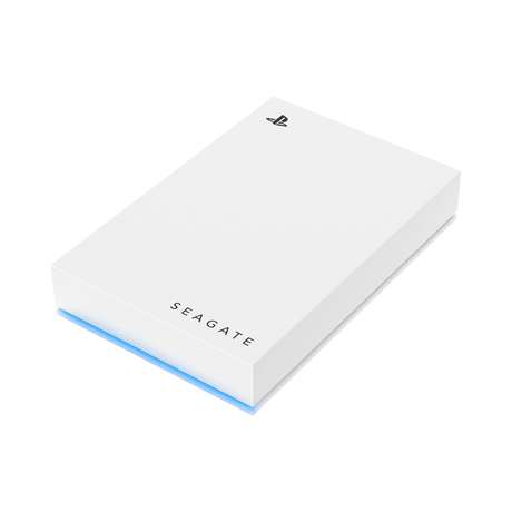 Seagate 5TB External USB 3.2 Gen 1 Portable Game Drive for PlayStation Consoles (Blue LED Lighting, White) — Being Shipped
