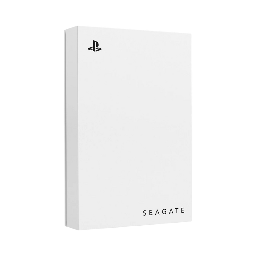 Seagate 5TB External USB 3.2 Gen 1 Portable Game Drive for PlayStation Consoles (Blue LED Lighting, White) — Being Shipped