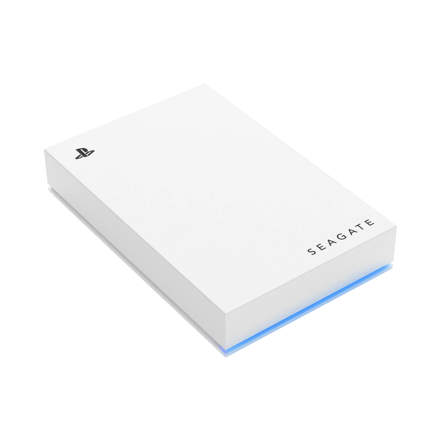 Seagate 5TB External USB 3.2 Gen 1 Portable Game Drive for PlayStation Consoles (Blue LED Lighting, White) — Being Shipped