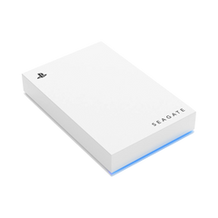 Seagate 5TB External USB 3.2 Gen 1 Portable Game Drive for PlayStation Consoles (Blue LED Lighting, White) — Being Shipped