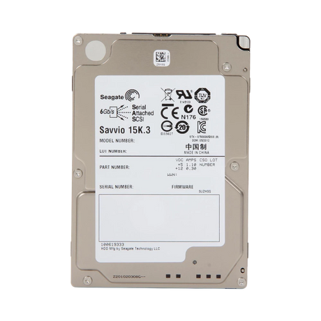 Seagate Savvio 15K.3 300GB 2.5" 15000RPM SAS 6Gb/s Internal HDD — Being Shipped