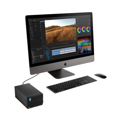 Seagate LaCie 20TB 2big Dock 2-Bay Thunderbolt 3 RAID Array (Black) — Being Shipped