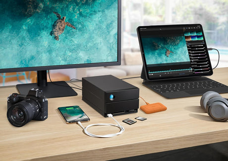 Seagate LaCie 20TB 2big Dock 2-Bay Thunderbolt 3 RAID Array (Black) — Being Shipped