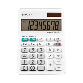 Sharp EL-310WB 8-Digit LCD Mini Desktop Calculator — Being Shipped