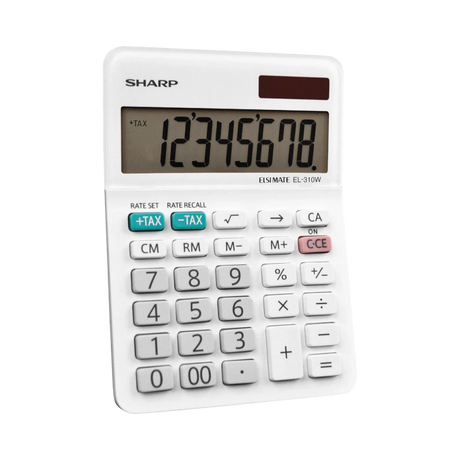 Sharp EL-310WB 8-Digit LCD Mini Desktop Calculator — Being Shipped
