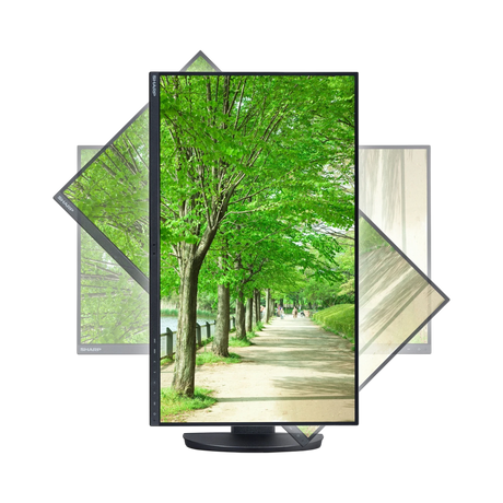 Sharp 27" 16:9 75Hz WQHD Multisync LED LCD Monitor — Being Shipped