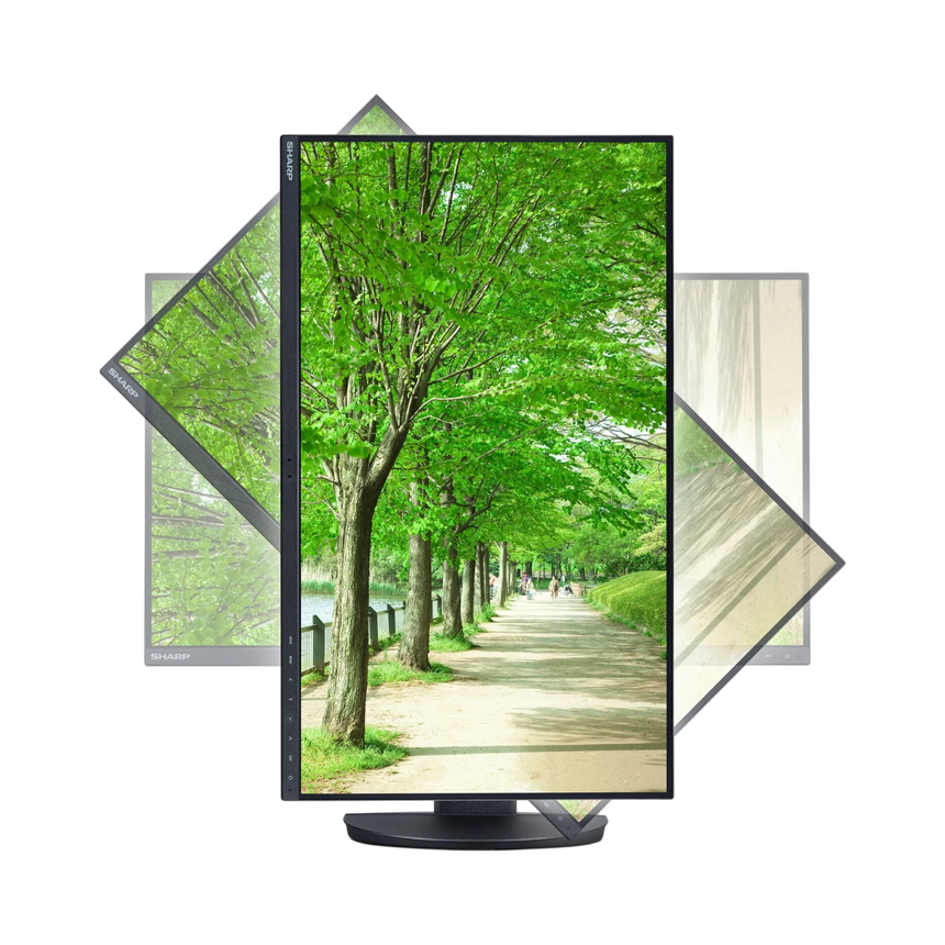 Sharp 27" 16:9 75Hz WQHD Multisync LED LCD Monitor — Being Shipped