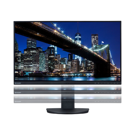 Sharp 27" 16:9 75Hz WQHD Multisync LED LCD Monitor — Being Shipped