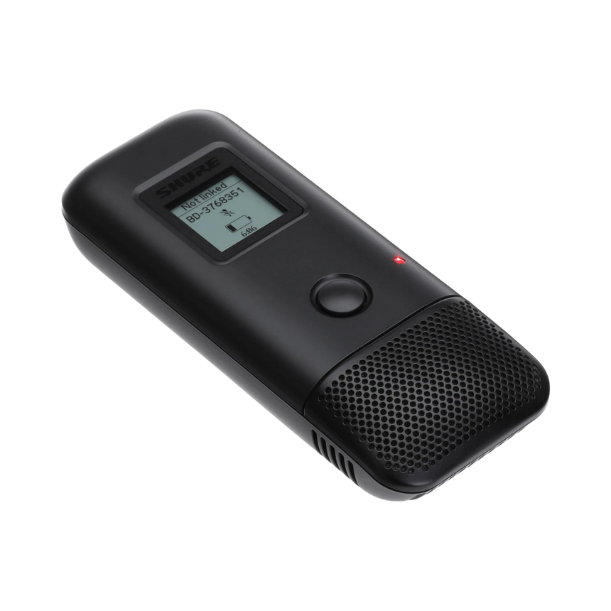 Shure MXW6X/C neXt Wireless Cardioid Boundary Microphone Transmitter (Black, 1.9 GHz) — Being Shipped