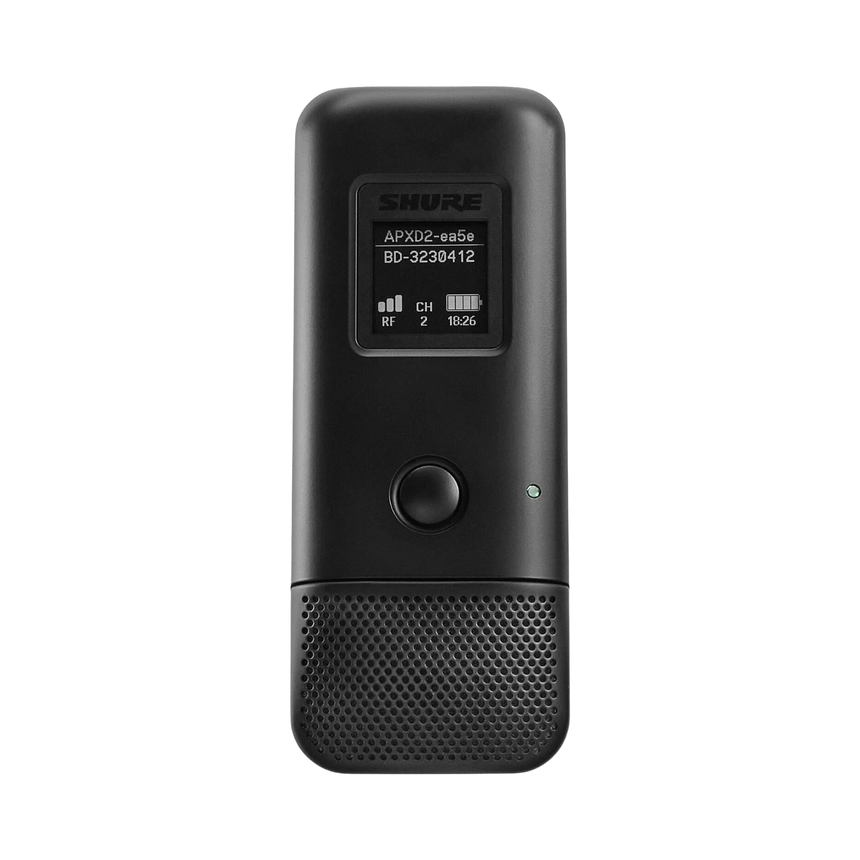 Shure MXW6X/C neXt Wireless Cardioid Boundary Microphone Transmitter (Black, 1.9 GHz) — Being Shipped