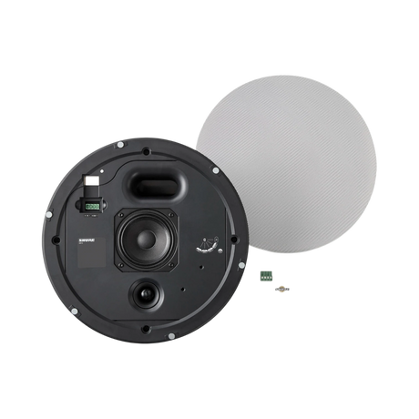 Shure MXP-5 Microflex Passive Ceiling Conferencing Loudspeaker (White, Single) — Being Shipped