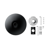 Shure A900-PM-3/8IN Pole-Mount Kit for MXA902, 910, 920 Mic, and 3/8" Threaded Rod (Black) — Being Shipped