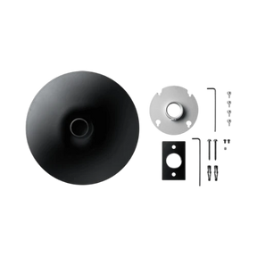 Shure A900-PM-3/8IN Pole-Mount Kit for MXA902, 910, 920 Mic, and 3/8" Threaded Rod (Black) — Being Shipped