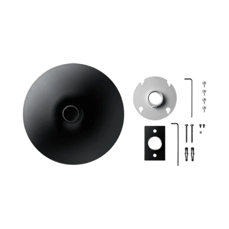 Shure A900-PM-3/8IN Pole-Mount Kit for MXA902, 910, 920 Mic, and 3/8" Threaded Rod (Black) — Being Shipped