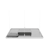 Shure MXA902 + ANIUSB-MATRIX Audio Conferencing Kit (24", White) — Being Shipped