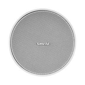 Shure MXP-1 Microflex Passive Mini-Pendant Conferencing Loudspeaker (White, Single) — Being Shipped