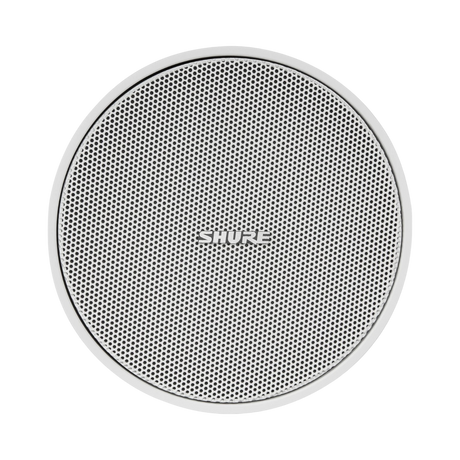 Shure MXP-1 Microflex Passive Mini-Pendant Conferencing Loudspeaker (White, Single) — Being Shipped