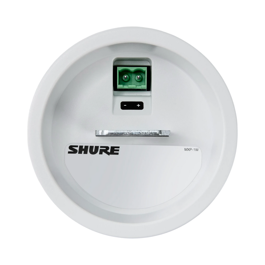 Shure MXP-1 Microflex Passive Mini-Pendant Conferencing Loudspeaker (White, Single) — Being Shipped