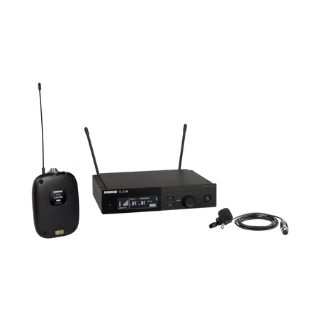 Shure SLXD14/85M Digital Wireless Cardioid Lavalier Microphone System (H55: 514 to 558 MHz) — Being Shipped