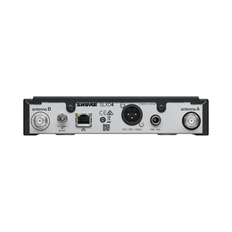 Shure SLXD14/85M Digital Wireless Cardioid Lavalier Microphone System (H55: 514 to 558 MHz) — Being Shipped