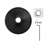 Shure A901-R-PM-1.5IN Pole-Mount Kit for MXA901-R Microphone & 1.5" NPT Pole (Black) — Being Shipped