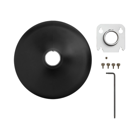 Shure A901-R-PM-1.5IN Pole-Mount Kit for MXA901-R Microphone & 1.5" NPT Pole (Black) — Being Shipped