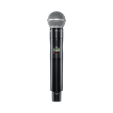 Shure AD2/SM58 Digital Handheld Wireless Microphone Transmitter with SM58 Capsule (G57: 470 to 616 MHz) — Being Shipped