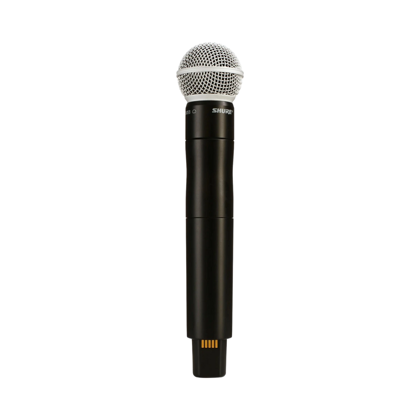 Shure AD2/SM58 Digital Handheld Wireless Microphone Transmitter with SM58 Capsule (G57: 470 to 616 MHz) — Being Shipped